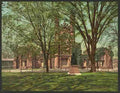 Vintage The Old library Yale College A4 Photo Print