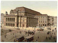 Vintage The Opera House Vienna A4 Photo Print