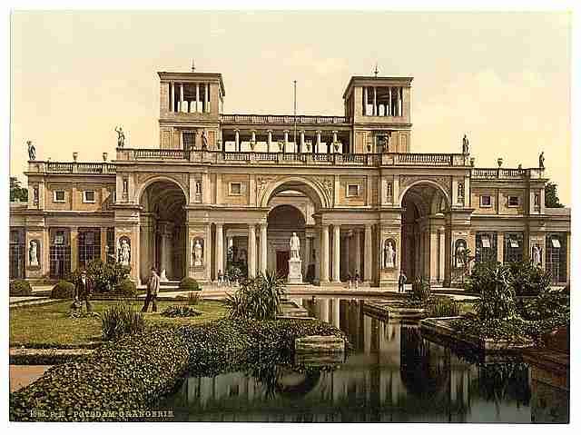 Vintage The Orangery Potsdam Berlin A4 Photo Print