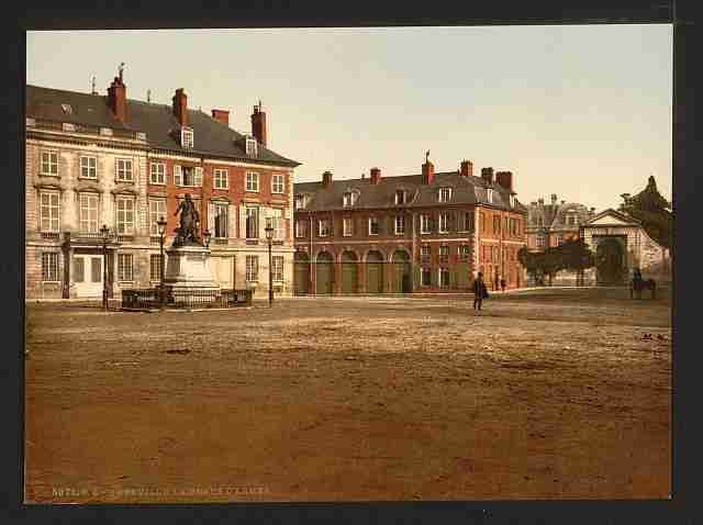 Vintage The Palace of Arms Abbeville A4 Photo Print