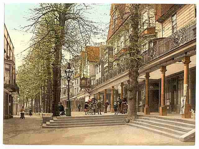 Vintage The Pantiles III Tunbridge Wells A4 Photo Print