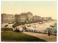 Vintage The Parade From The Wish Tower Eastbourne England A4 Photo Print