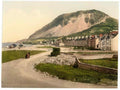 Vintage The Parade Llanfairfechan Wales A4 Photo Print
