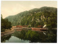 Vintage The Pier Loch Katrine Trossachs Scotland A4 Photo Print