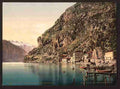 Vintage The Ponale Road I Riva Lake Garda A4 Photo Print