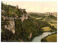 Vintage The Rudelsburg Kosen Thuringia A4 Photo Print