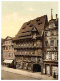 Vintage The Sack House Brunswick A4 Photo Print