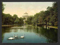 Vintage The Saxe Garden Warsaw A4 Photo Print