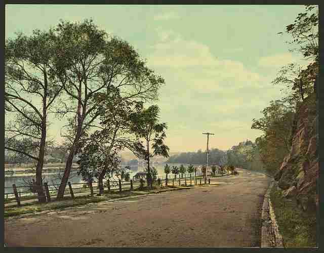 Vintage The Schuylkill from Fairmount Park Philadelphia A4 Photo Print