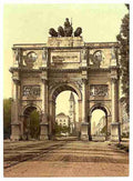 Vintage The Seigesthor Munich Bavaria A4 Photo Print