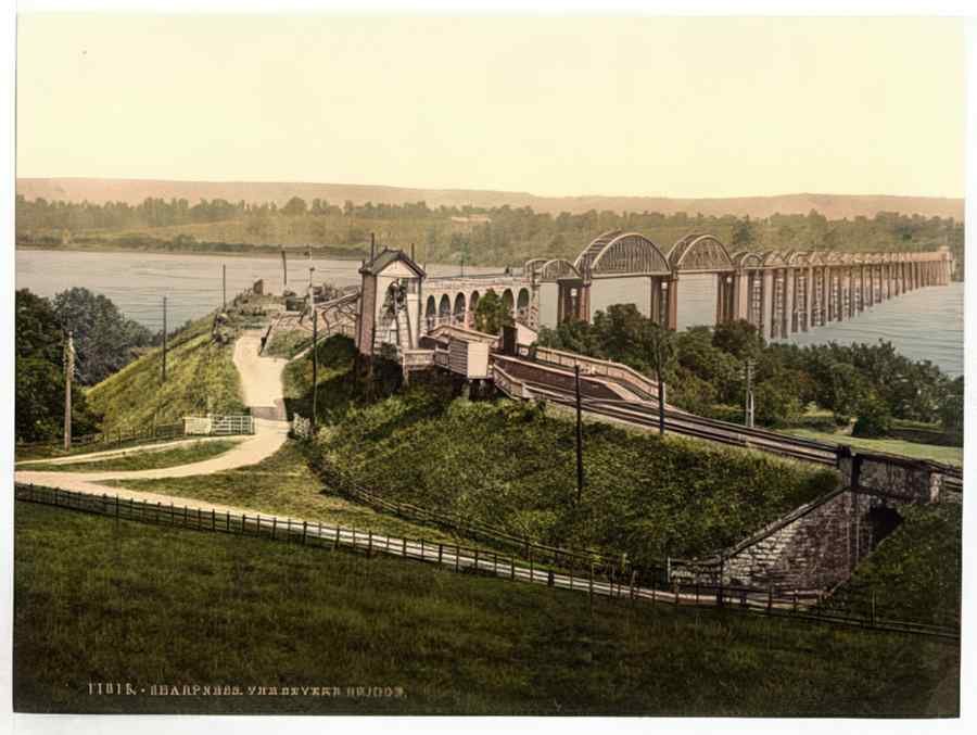 Vintage The Severn Bridge Sharpness England A4 Photo Print