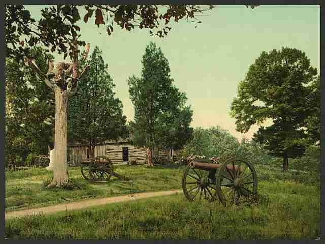 Vintage The Snodgrass House Chickamauga A4 Photo Print