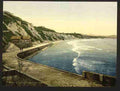 Vintage The Spanish coast Biarritz Pyrenees A4 Photo Print