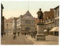 Vintage The Square Shrewsbury England A4 Photo Print