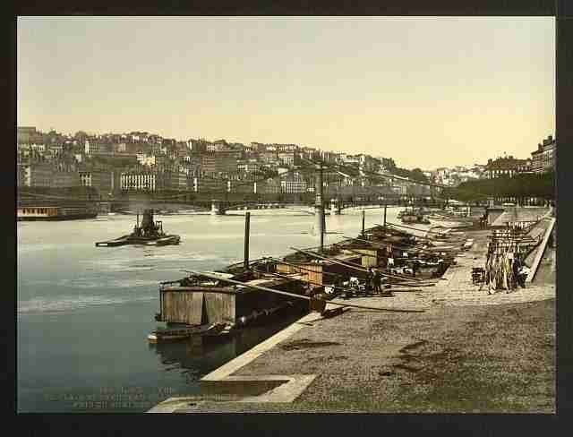 Vintage The St Clair Brotteaux Lyons A4 Photo Print
