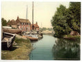 Vintage The Staithe Potter Heigham England A4 Photo Print