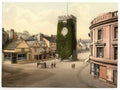 Vintage The Tower Newton Abbott England A4 Photo Print