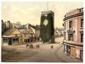Vintage The Tower Newton Abbott A4 Photo Print