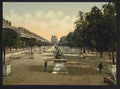 Vintage The Tuileries garden Paris A4 Photo Print