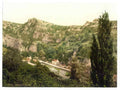 Vintage The Valley Cheddar England A4 Photo Print