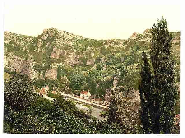 Vintage The Valley Cheddar A4 Photo Print