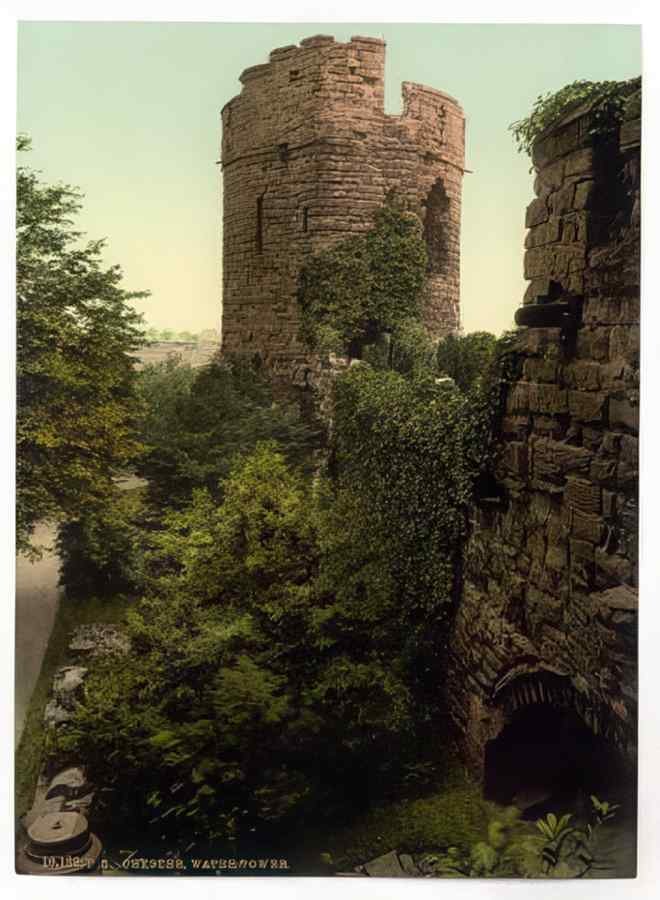 Vintage The Water Tower Chester England A4 Photo Print