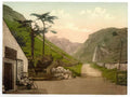Vintage The Winnets Castleton Derbyshire England A4 Photo Print