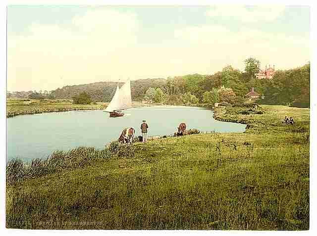 Vintage The Yare Brammerton A4 Photo Print