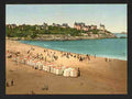 Vintage The beach Dinard A4 Photo Print