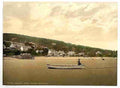 Vintage The beach Grange over Sands A4 Photo Print