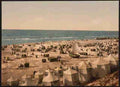 Vintage The beach Scheveningen I A4 Photo Print