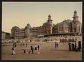 Vintage The beach and Kursaal Blankenberghe A4 Photo Print