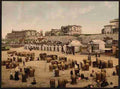 Vintage The beach and hotels Scheveningen A4 Photo Print