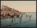Vintage The beach and the sea Blankenberghe A4 Photo Print