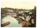 Vintage The bridge I Chepstow A4 Photo Print