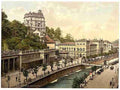 Vintage The casino Carlsbad Bohemia A4 Photo Print