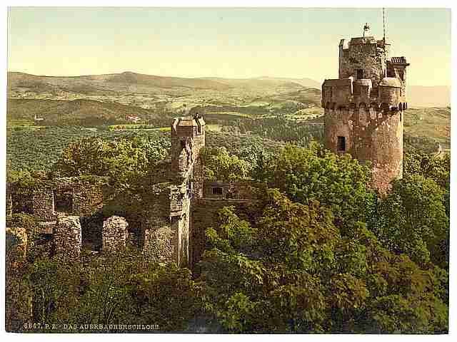 Vintage The castle Auerbach Hartz A4 Photo Print