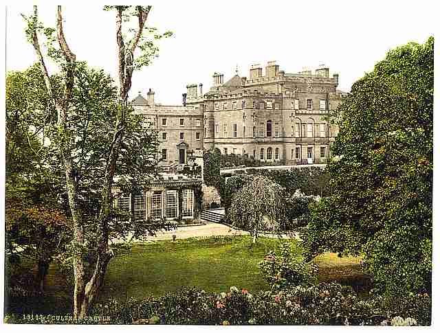 Vintage The castle Culzean A4 Photo Print