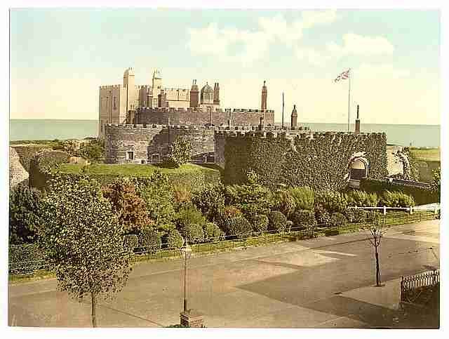 Vintage The castle Deal A4 Photo Print