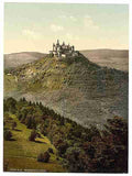 Vintage The castle Hohenzollern A4 Photo Print
