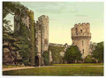 Vintage The castle Warwick A4 Photo Print