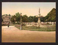 Vintage The castle place Bayeux A4 Photo Print