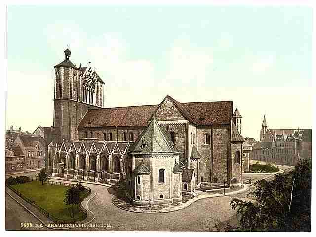 Vintage The cathedral Brunswick A4 Photo Print