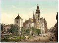 Vintage The cathedral Kaschau Hungary A4 Photo Print
