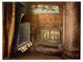 Vintage The cave and the cradle Bethlehem A4 Photo Print