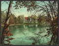 Vintage The chapel across the lake Vassar College A4 Photo Print