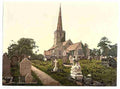 Vintage The church Lydney A4 Photo Print