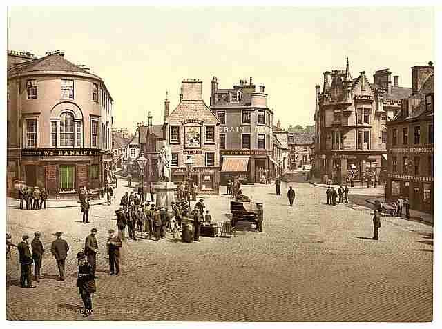 Vintage The cross Kilmarnock A4 Photo Print