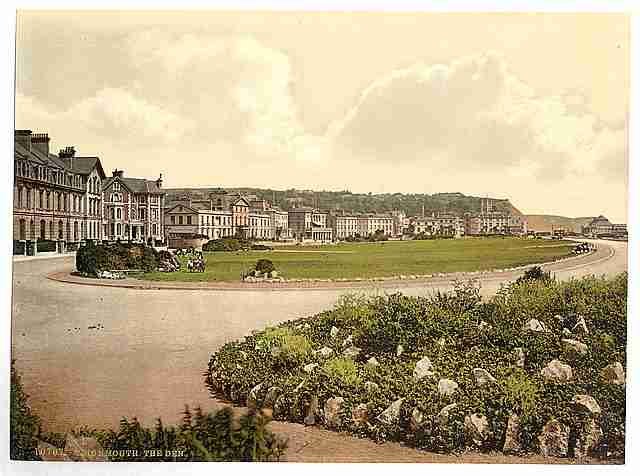 Vintage The den II Teignmouth A4 Photo Print