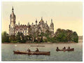 Vintage The ducal castle II Schwerin Mecklenburg Schwerin A4 Photo Print